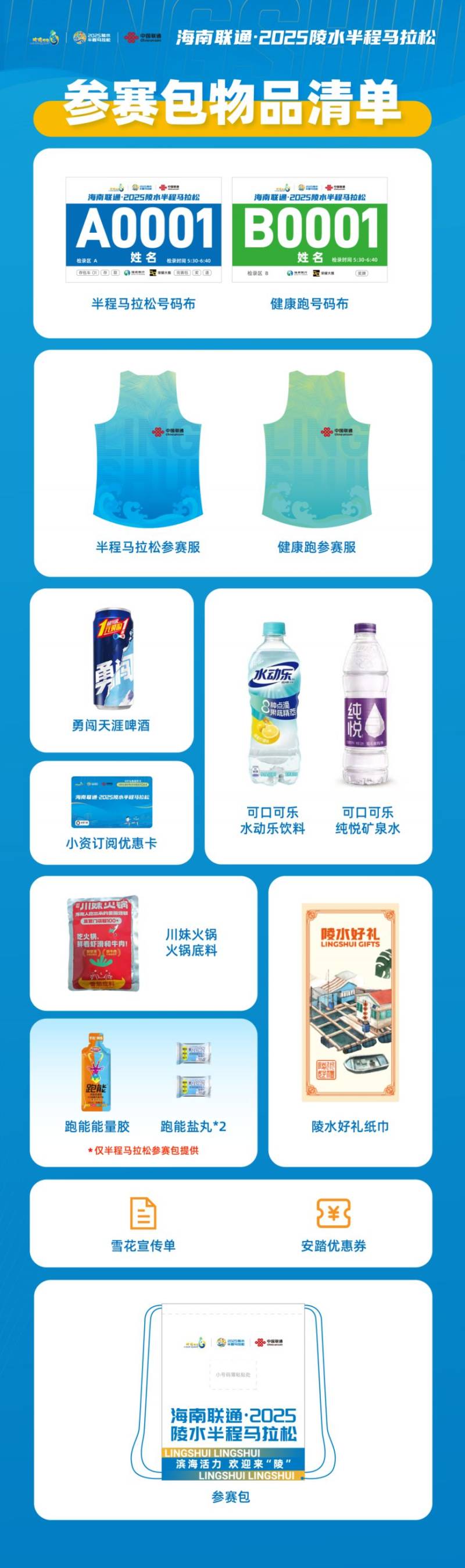 2025海南陵水半程馬拉松參賽包領(lǐng)取須知（交通+流程+注意事項）（3）