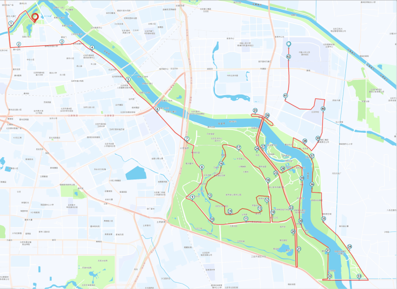 2025北京城市副中心馬拉松(賽事日歷+人數+路線)（11）