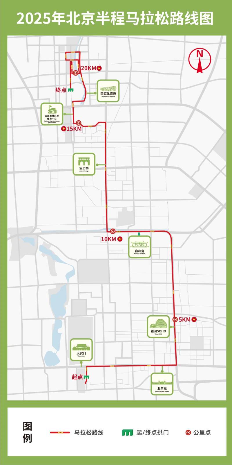 2025北京半程馬拉松(賽事日歷+人數(shù)+路線)（11）