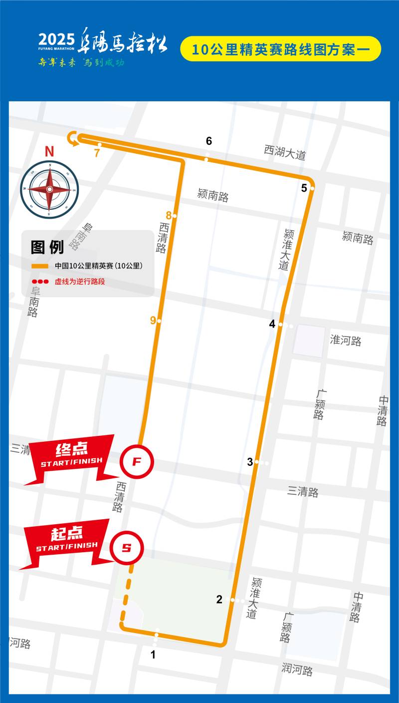 2025中國田徑協(xié)會10公里精英賽（阜陽站）(賽事日歷+人數(shù)+路線)（11）