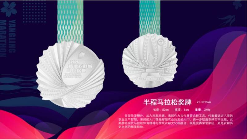 2025楊凌馬拉松參賽服/獎牌長什么樣？（14）