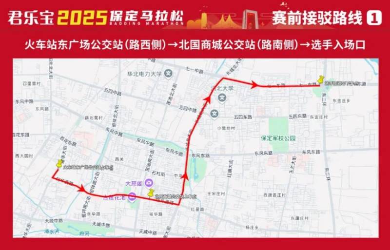 2025保定馬拉松交通攻略（接駁車+自駕）