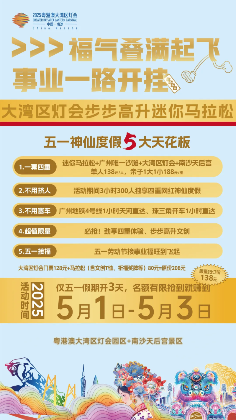 2025粵港澳大灣區(qū)燈會迷你馬拉松(賽事規(guī)程)