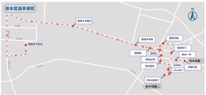 2025徐水長城半程馬拉松賽前接駁車路線(2) 2025徐水長城半程馬拉松賽前接駁車路線(2)