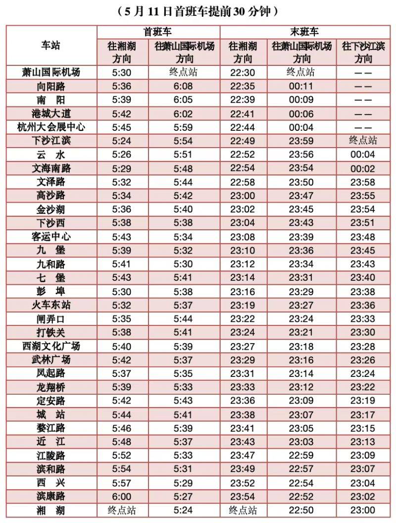 2025杭州女子半程馬拉松地鐵運(yùn)營(yíng)調(diào)整信息 2025杭州女子半程馬拉松地鐵運(yùn)營(yíng)調(diào)整信息