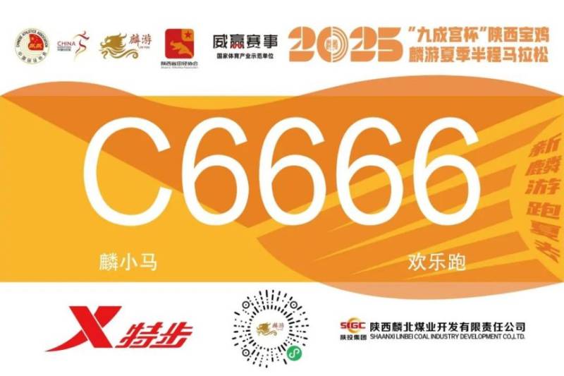 2025陜西寶雞麟游夏季半程馬拉松參賽號(hào)碼查詢(xún)（時(shí)間+入口）（4）