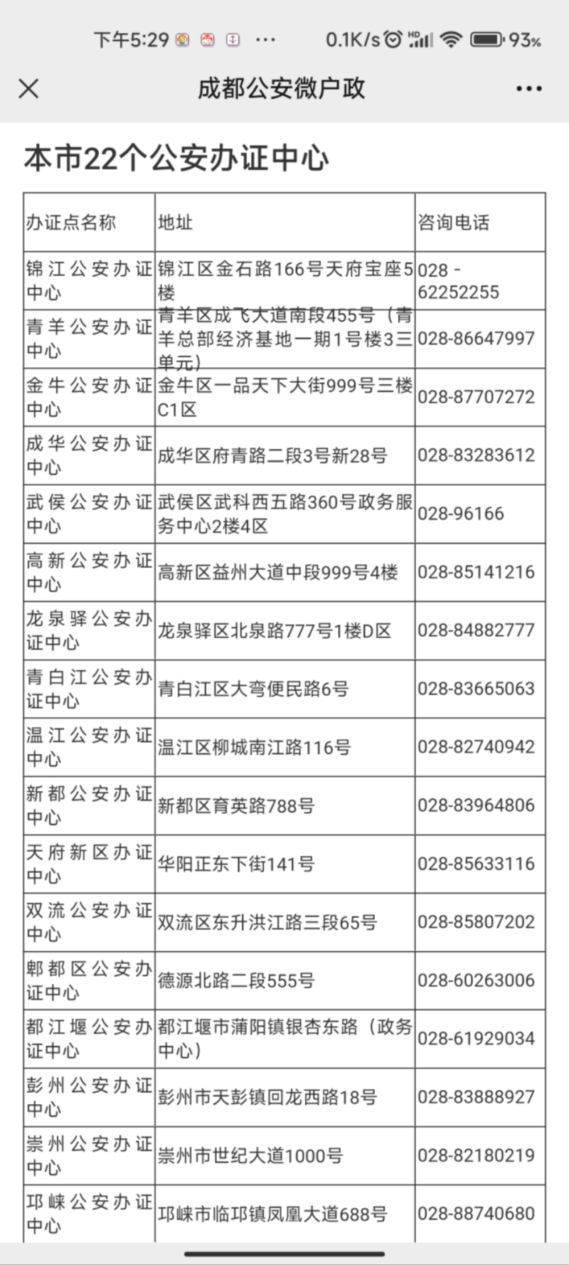 成都戶口遷移證在哪里辦？