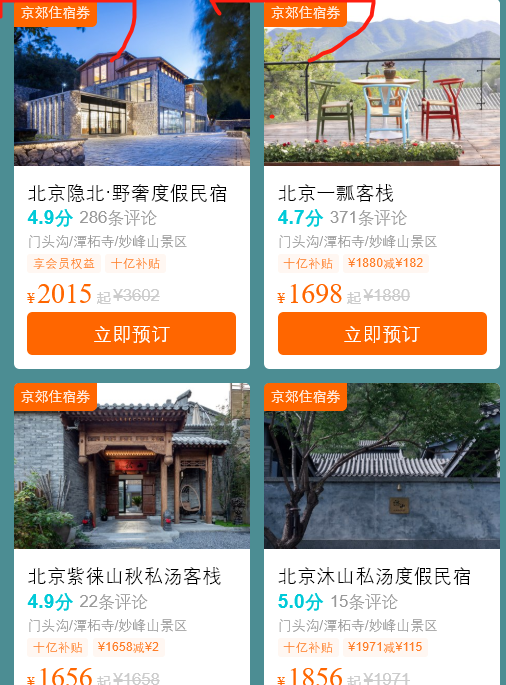 京郊住宿消費券哪些地方能用？（2）