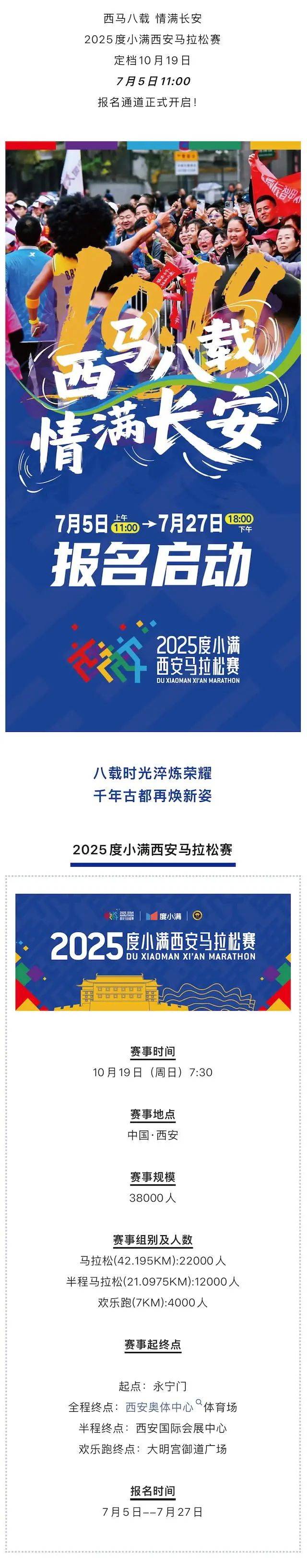2025西安馬拉松(賽事規(guī)程)