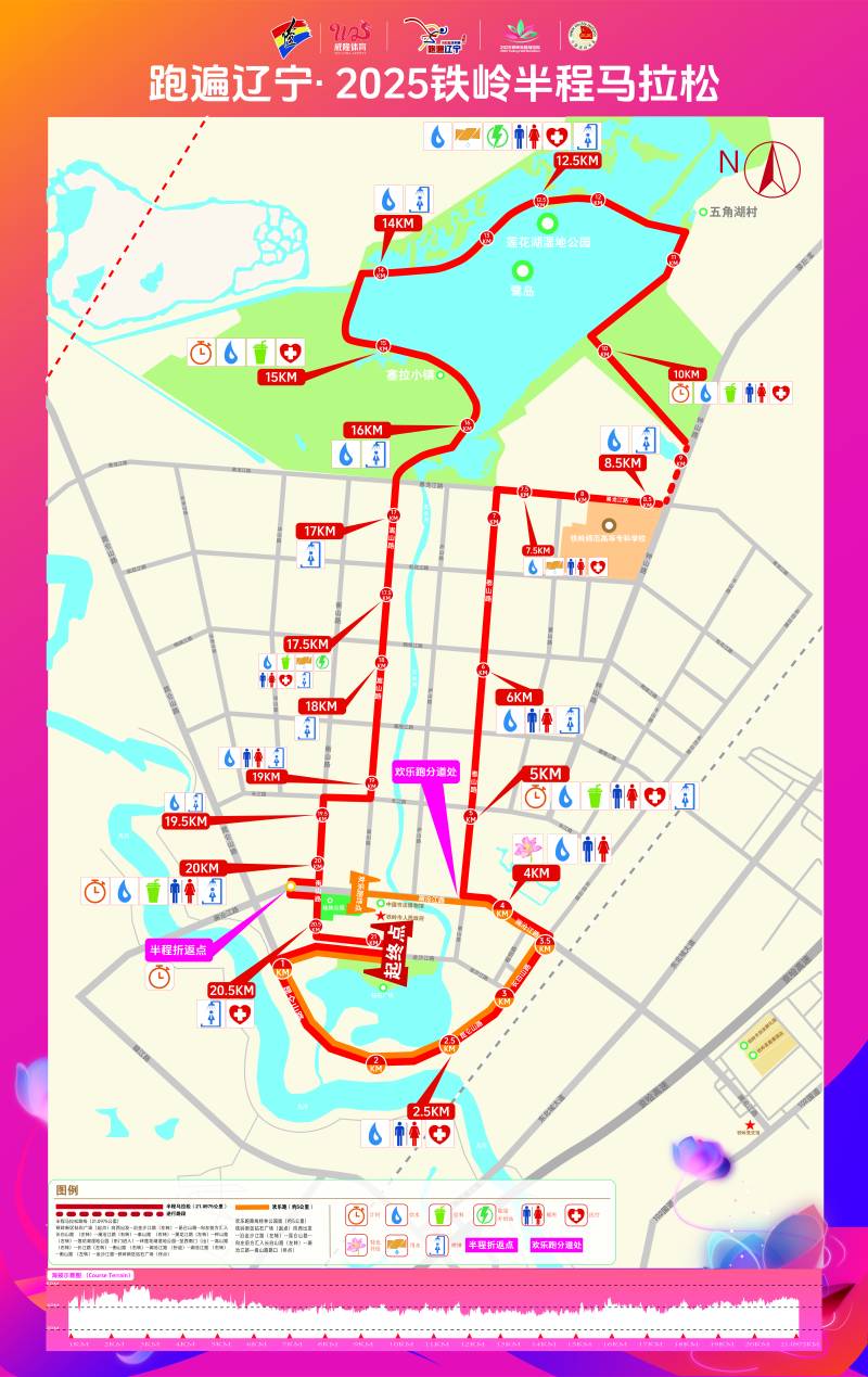 跑遍遼寧·2025鐵嶺蓮花濕地半程馬拉松(賽事日歷+人數(shù)+路線)（11）