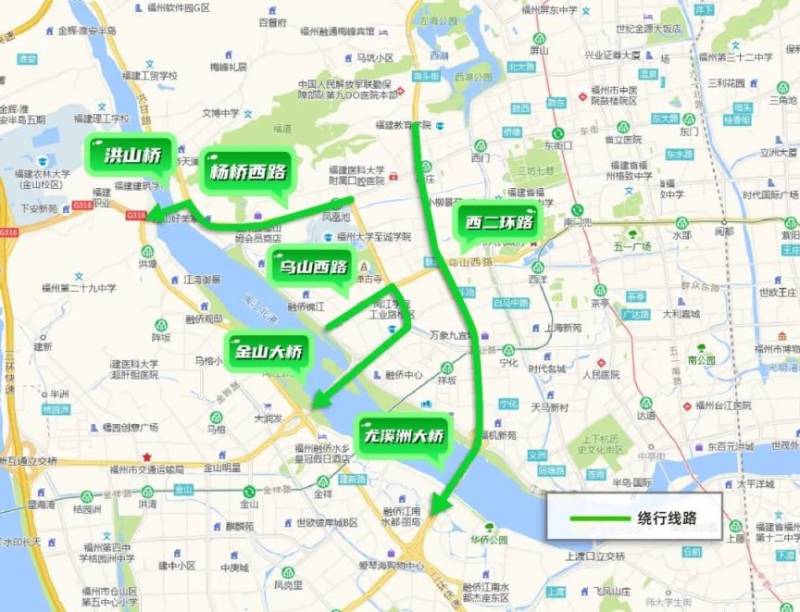 2024福州馬拉松鼓樓區(qū)市民出行提示（9）