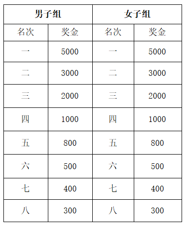 2025大美青海高原馬拉松組委會(huì)獎(jiǎng)金是多少？（2）