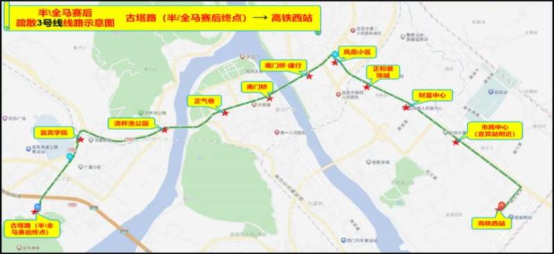 2025宜賓長江首城馬拉松免費乘車指南(14) 2025宜賓長江首城馬拉松免費乘車指南(14)