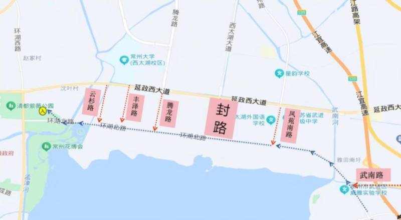 2025常州西太湖半程馬拉松自駕怎么去?（2）