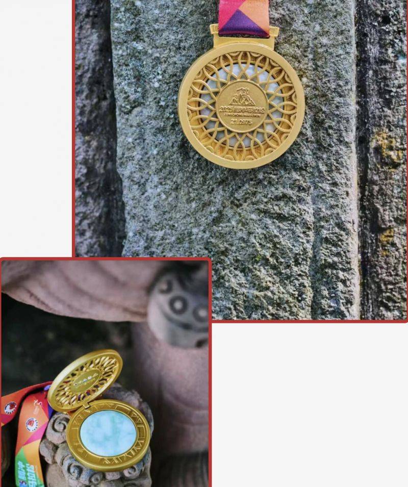 2025騰沖馬拉松獎(jiǎng)牌（2）