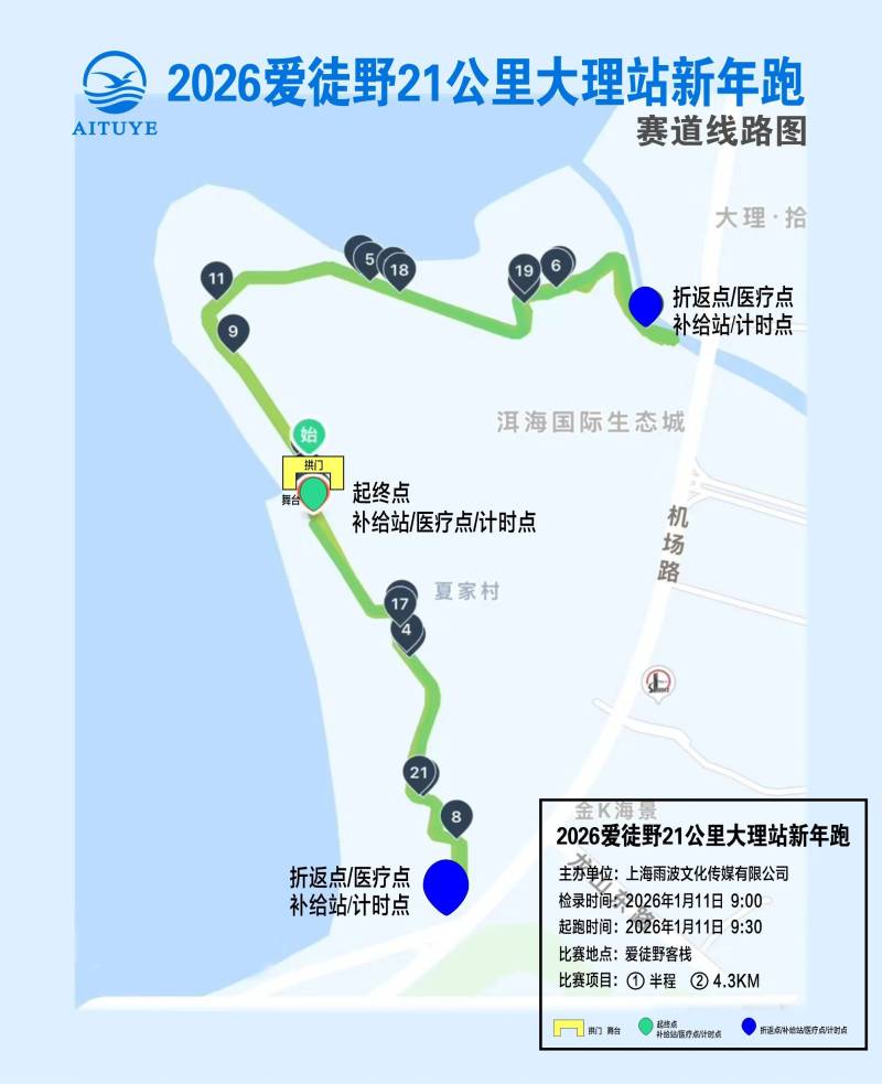 2026愛徒野21公里大理站新年跑(賽事規(guī)程)（5）