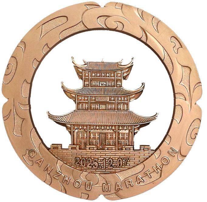 2025贛州馬拉松獎牌長什么樣？（獎牌圖案+設(shè)計思路）（2）