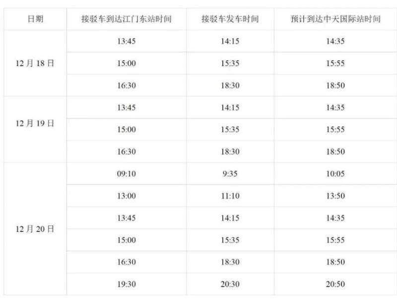 2025江門馬拉松賽接駁乘車方案