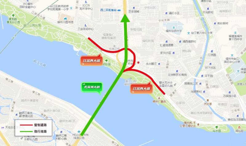 2025年福州馬拉松賽事期間臺江區(qū)繞行指引 2025年福州馬拉松賽事期間臺江區(qū)繞行指引