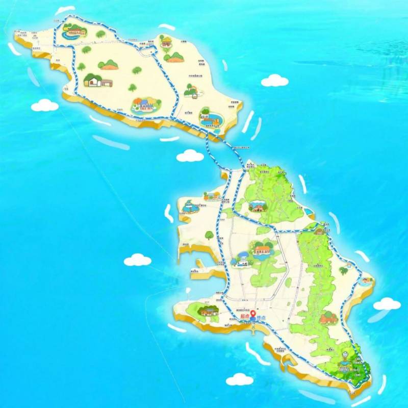 2026長島環(huán)島踏青跑賽事路線圖（附報名入口）