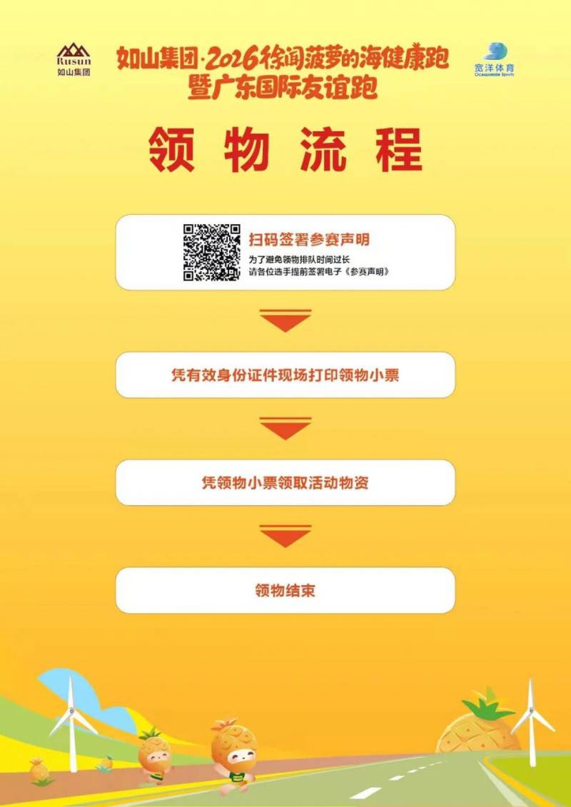 2026徐聞菠蘿的海健康跑暨廣東國際友誼跑領物安排（4）