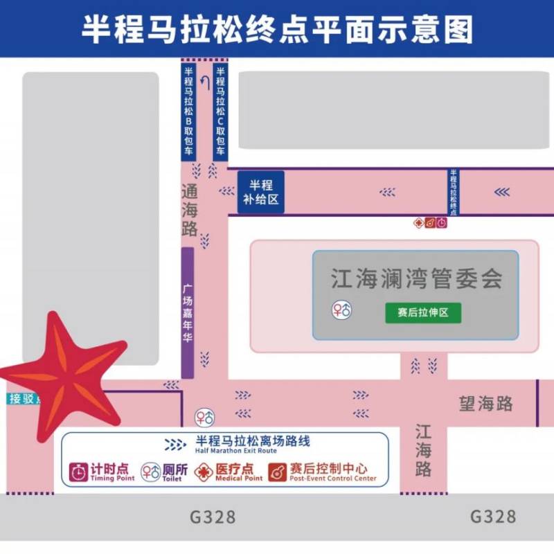 2026啟東馬拉松暨第二屆張謇馬拉松賽后接駁車在哪里？