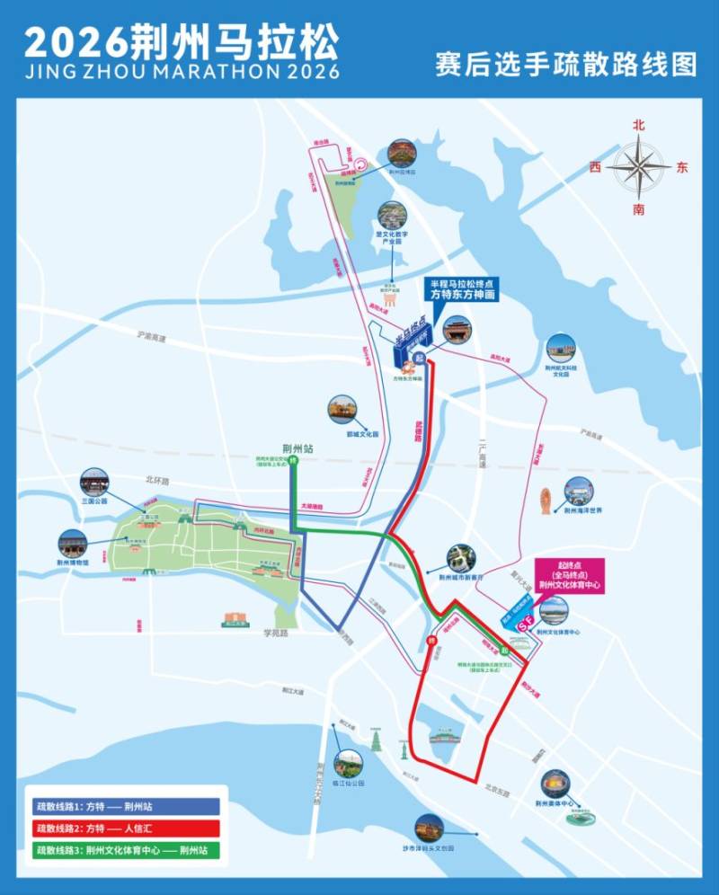 2026荊州馬拉松交通接駁指南（博覽會(huì)+賽事當(dāng)天+賽后擺渡車）（8）