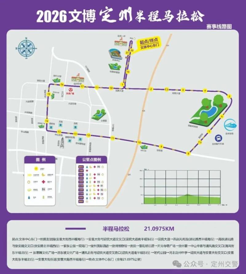 2026定州半程馬拉松比賽期間對部分道路采取臨時交通管制通告